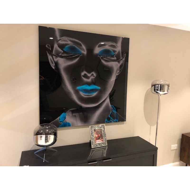 Picture Glass Diva 120x120cm